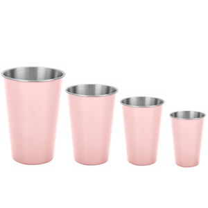 Màu Đỏ Đen 16Oz Đen Gương Mạ Trống Thăng Hoa Cốc Bia Lọ Thủy Tinh Kim Loại Giữa Đêm Có Thể Ly Với Nắp Rơm 10Oz Pong - Product Image 1