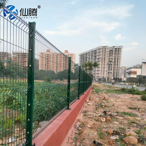 Clôture Jardins extérieurs Panneau incurvé 3D galvanisé Clôture en treillis métallique soudé pour terrain de jeu d'école de <span class=keywords><strong>jardin</strong></span> de route - Product Image 5