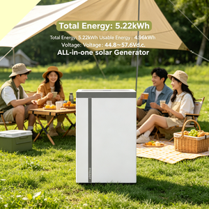 Batería de Almacenamiento de Energía Solar Apilable y Modular de 10kWh-35kWh, Celdas Escalables, Más de 6000 Ciclos, BMS Inteligente, Plug-and-Play, CAN Híbrido - Product Image 3