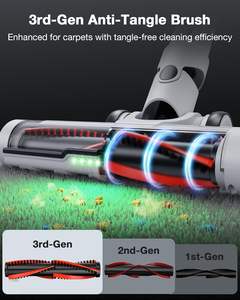 MAIRCLE S7 akülü elektrikli süpürge köpekbalığı süpürge sert zeminler için ev temizlik için elektrikli süpürgeler ev kullanımı Pet halı - Product Image 5