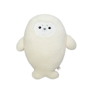 Nuevo juguete de peluche Ocean animals Chubby White Seal - Product Image 1