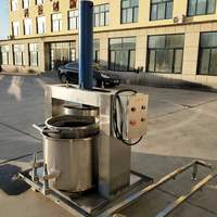 Commerciële Koude Pers Hydraulische Pers Druif Duindoorn Loquat Aloë Vera Cassave Fruit Juicer Extractor Machine