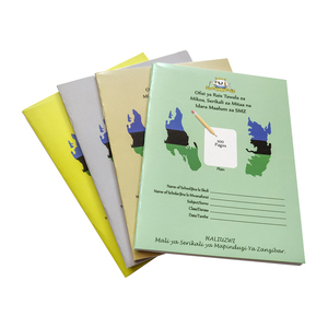 60 feuilles école unique gouverné cahier d'exercices avec marge - Product Image 1