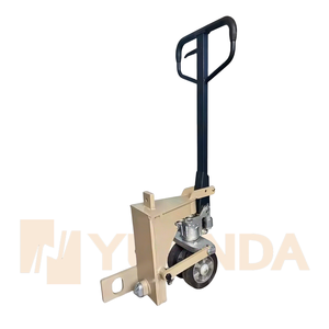 Système de roulettes de manutention robustes 8T/10T pour conteneurs ISO, avec levage hydraulique, en polyuréthane, fonte et plastique - Product Image 2