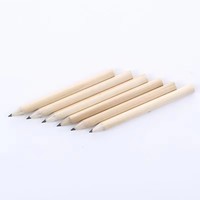 Crayons de golf en bois avec gomme, logo personnalisé, 100 mm (0,72*10 cm), prix usine, prix compétitif