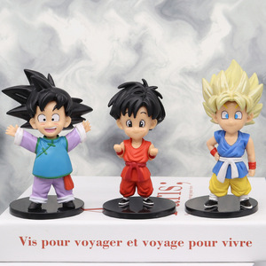 Offre Spéciale 7 pièces/ensemble Anime <span class=keywords><strong>Dragon</strong></span> Balls <span class=keywords><strong>Z</strong></span> personnage mignon Version Pvc figurine modèle jouet Dragons Balls figurines - Product Image 4