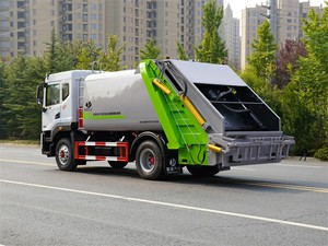 Camion compacteur de déchets de grande capacité Dongfeng 4X2 12/15m³ de qualité supérieure pour l'élimination des déchets commerciaux - Product Image 6