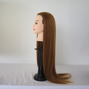 Fibre Synthétique Cheveux <span class=keywords><strong>Mannequin</strong></span> Cosmétologie Poupée Tête Formation <span class=keywords><strong>Mannequin</strong></span> Maquillage Coiffure Pratique Tête - Product Image 6