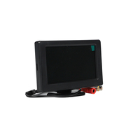 Monitor de cámara de marcha atrás para coche, Monitor de 4,3 pulgadas con cámara de visión trasera, Monitor de marcha atrás, precio bajo