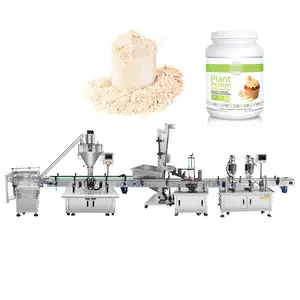 Automatische Hochgeschwindigkeits-Füll maschine für Mehl milchpulver und Protein molke pulver gläser