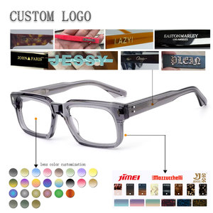 Unisex Rectangle Full Rim Eyeglasses Frames Solid Color Anti UV Vision Correction <b>Glasses</b> <b>for</b> Adults All Face Shapes - Product Image 2
