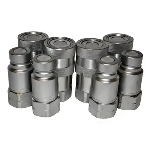 ISO-7241-A 1 polegada de aço inoxidável/aço BSP/NPT rosca diferentes tipos de acessórios hidráulicos para macho/fêmea