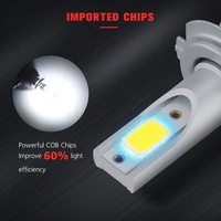 Ampoule de phare de voiture 36W HID 6000K C6 LED pour accessoires automobiles