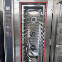 Four à pain commercial automatique de haute qualité à prix compétitif, 16 plateaux, à circulation d'air, pour pain, petits gâteaux, baguettes