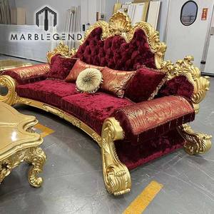 Canapé 3 places de style européen, mobilier de salon, canapé-lit - Product Image 4