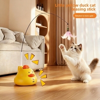Jouet pour chat intelligent et mignon 2026, électrique, rotatif, interactif avec ventouse, son d'oiseau, pour soulager l'ennui en intérieur