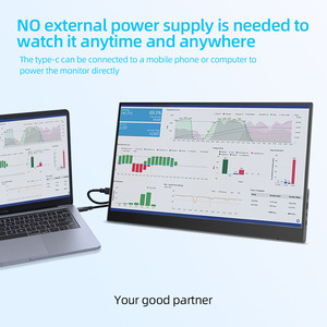 Nhà Máy Bán buôn 15.8inch xách tay LCD Full HD IPS màn hình với Type-C cho máy tính để bàn ứng dụng có tính năng được xây dựng trong loa - Product Image 5