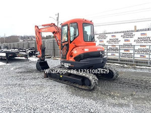 รถขุดตีนตะขาบไฮดรอลิก Kubota KX161-3 มือสองจากญี่ปุ่น น้ำหนัก 5.2 ตัน รถขุดขนาดเล็กมือสอง Kubota - Product Image 3