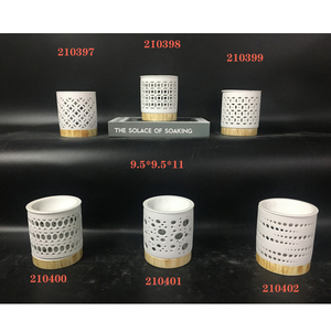 <span class=keywords><strong>Lampe</strong></span> de table en céramique blanche Brûleur de cire pour la <span class=keywords><strong>maison</strong></span>, le bureau et la chambre <span class=keywords><strong>à</strong></span> coucher Objets décoratifs pour le salon - Product Image 5