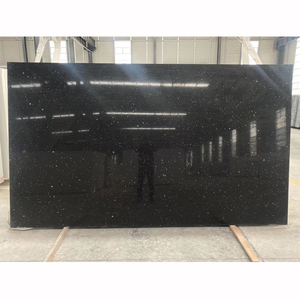 Đá Pha Lê Thạch Anh Đen Lấp Lánh Mặt Bàn Thạch Anh Nhân Tạo Bán Sỉ - Product Image 2