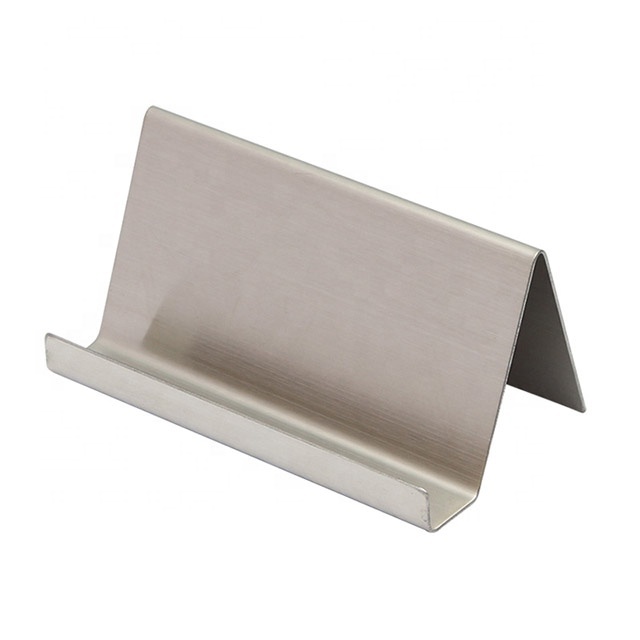 Sheet Metal Fabrication Aluminum Stamping Business Card Holder Business Card Display