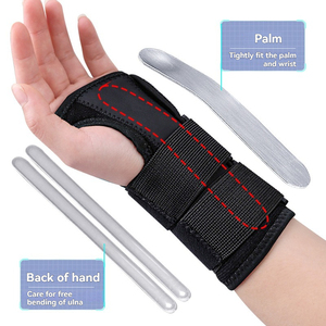 Penyangga Pergelangan Tangan Kompresi Tekanan Ganda, Penyangga Sendi Tetap, Elastis, Bernapas, Velcro, Dapat Disesuaikan - Product Image 4