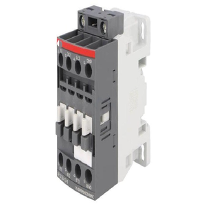 Contattore PLC AF16-30-10-11 a <span class=keywords><strong>3</strong></span> poli NO con <span class=keywords><strong>3</strong></span> contatti ausiliari NO 2460VAC 16A T2UK - Product Image 1