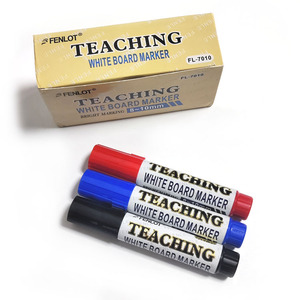 Marcadores de Pizarra Blanca de Punta Grande de 10 mm, Coloridos, Borrables con Tinta No Tóxica, Fáciles de Borrar, Diseñados Específicamente para Maestros - Product Image 3