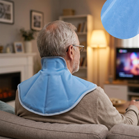 Compresse de gel réutilisable pour le cou et les épaules, thérapie par compression chaude et froide pour soulager les douleurs cervicales, la récupération des blessures à l'épaule, et le refroidissement