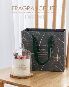 Velas Aromáticas <span class=keywords><strong>de</strong></span> Lujo Personalizadas en Frasco <span class=keywords><strong>de</strong></span> Vidrio con Flores Secas y Cera <span class=keywords><strong>de</strong></span> <span class=keywords><strong>Soja</strong></span>, con Tapa para Decoración del Hogar y Regalo <span class=keywords><strong>de</strong></span> Navidad - Product Image 6