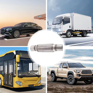 أنابيب عادم السيارات من SYPES ، إكسسوارات أنابيب عادم السيارات من الفولاذ المقاوم للصدأ ، أطراف عادم بغطاء ناعم ، وصلة مرنة مرنة مرنة من bellow flex coupling 63 - Product Image 4