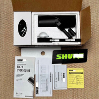 Microphone de studio dynamique SM7B, construction robuste pour diffusion, podcast, enregistrement, jeux, large plage de fréquences