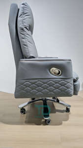 <span class=keywords><strong>เก้าอี้</strong></span>สำนักงานปรับระดับได้ รุ่น FoShan Ergonomic Modern Comfortable Durable  หุ้มหนังแท้ ดีไซน์หรูหรา พร้อมปรับความสูงและมุมเอียงได้ - Product Image 3