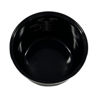 Cuiseur à riz électrique 2L avec revêtement intérieur amovible en alliage d'aluminium, revêtement en céramique, surface antiadhésive, pour usage domestique