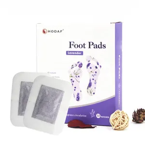 Chinese herbal foot pads enhance sleep relax detox foot patch 2 in 1 detox foot patch with lavender