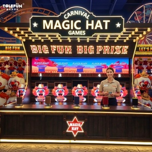 <span class=keywords><strong>Jeu</strong></span> de carnaval original Tolefun Magic Hat |   Grand <span class=keywords><strong>jeu</strong></span> de compétition de remise de prix amusant |   Arcade de qualité commerciale pour 5 joueurs pour FEC - Product Image 1