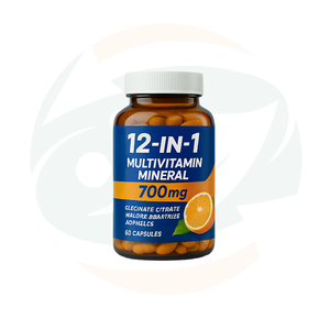 マルチビタミン12-in-1マルチビタミンカプセルプライベートラベルマルチビタミンサプリメント食事用マルチビタミンカプセル - Product Image 1