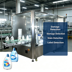 Machine d'inspection visuelle à 6 caméras avec canal de décharge indépendant pour ligne de production de bouteilles en plastique à grande vitesse, contrôle qualité en ligne - Product Image 1
