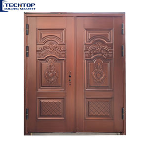 Tech top — portes <span class=keywords><strong>d</strong></span>'<span class=keywords><strong>entrée</strong></span> double de qualité garantie, en acier personnalisé, fabriqué en chine - Product Image 2