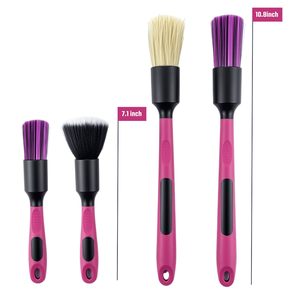 Brosse de detailing automobile premium CY-PRO006-1 avec poignée ergonomique antidérapante, poils vifs et robustes, tailles 10,8 / 7,1 pouces - Product Image 3