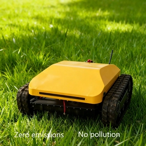 Tondeuse à gazon électrique télécommandée puissante de haute qualité à <span class=keywords><strong>prix</strong></span> avantageux, 4 temps, pour travaux de bricolage <span class=keywords><strong>professionnels</strong></span> et aménagement paysager sur grandes surfaces - Product Image 4