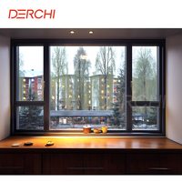 Ventanas de Aluminio con Vidrio Templado Ahorradoras de Energía, con Diseño de Seguridad