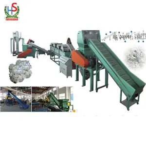 High Output Pp Pe Film Washing Machinery Plastic Recycling Machine