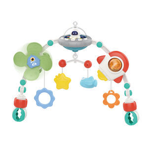 Juguete de actividad sensorial multifunción para bebé, luz nocturna musical, cuna colgante para dormir, <span class=keywords><strong>arco</strong></span> de juego de plástico suave móvil - Product Image 1