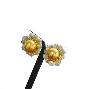 Pendientes de Perlas Delicados y Modernos, Plata de Ley 925 con Circonita, Joyería de Lujo, Regalo Unisex - Product Image 1