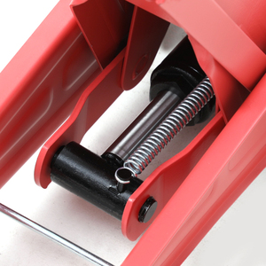 Cric hydraulique horizontal de 3 tonnes avec mâchoires crantées et poignée de remplacement pour crics automobiles - Product Image 2
