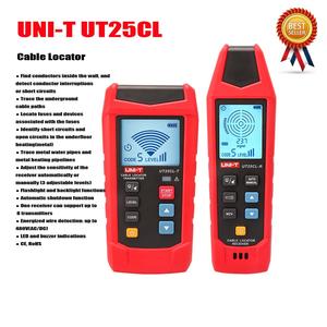 Localizador de Cables Portátil UNI-T UT25CL, Detector de Seguridad Eléctrica sin Contacto NCV, Rastreador de Cables Subterráneos - Product Image 4