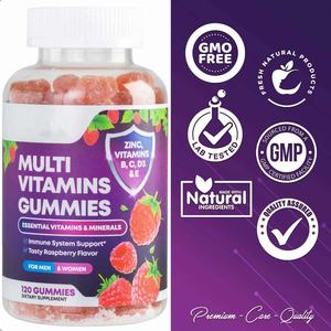 Yetişkinler, Gençler ve Yenidoğanlar İçin Meyve Aromalı Çiğnenebilir Multivitamin Kapsülleri, Bağışıklık Desteği ve Probiyotik Güçlendirici Vitaminler - Product Image 4