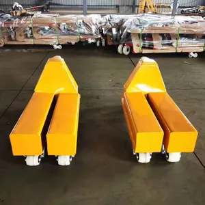 Hướng dẫn sử dụng siêu ngắn rộng hơn ngã ba tay Pallet Jack xe tải Pallet để sử dụng không gian hẹp