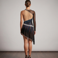 Jupe de patinage personnalisée pour femme adulte, tenue de performance de danse, imprimé numérique, pour compétition de patinage artistique et de patinage sur glace